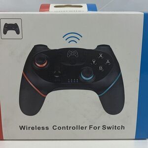 Wireless Controller For Nintendo Switch With Motions Sensors Black Color Cf9